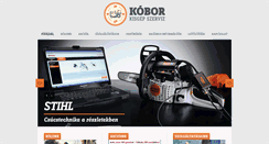 Desktop Screenshot of koborkisgep.hu